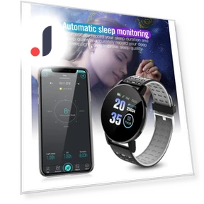 Smart Watch with Blood Pressure Monitor — Smartwatches, minmin005