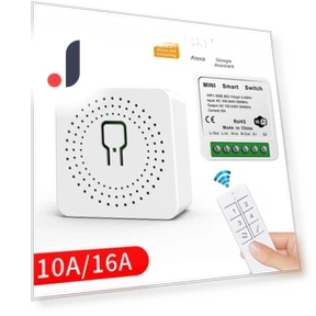 Smart WiFi Switch with Voice Control and Timer Function — Smart Home Modules, TopSky