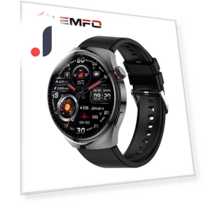 Smartwatch with Bluetooth Calling and Heart Rate Monitoring — Smartwatches, LEMFO