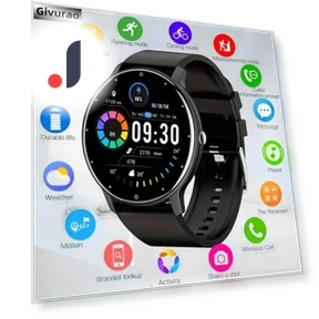 Smartwatch with Heart Rate Monitor — Smartwatches, Givurao Watch