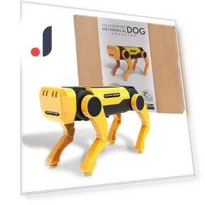 Solar-Powered Robot Dog Toy — Solar Power, Happy Camp
