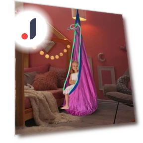 Therapeutic Swing Set with LED Strip — Outdoor Play, Beautybay