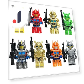 Werewolf Doll, Educational Toy, Robot, Armored Construction Doll — Construction Kits, TK Toys