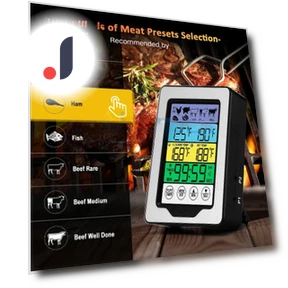 Digital Kitchen Thermometer with Dual Probe — Instant-Read, Daily necessities-V