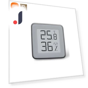 E-ink Smart Thermometer Hygrometer — Home Climate Control, Xiaomi