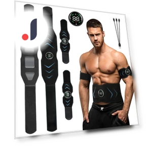 Electric Muscle Stimulator Abdominal Belt — Muscle Stimulators, Binchi Keji Travel