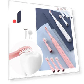 Electric Toothbrush with 6 Cleaning Modes — Rotating Electric Toothbrushes, Xingben Two