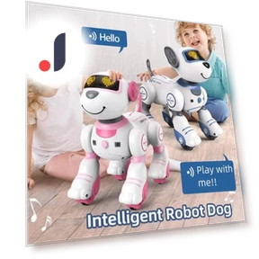 Electronic Robot Dog — Interactive Animal Companions, 3cee