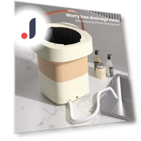 Foldable Mini Washing Machine — Compact Washing Solutions, Enjoy Smart Home