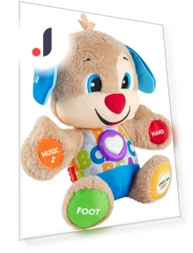 Laugh & Learn Smart Stage Puppy — Infant & Early Childhood Playthings, Fisher Price