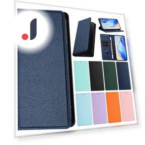 Leather Case with Auto-Closing Card Slot — Flip Cases, huhong718