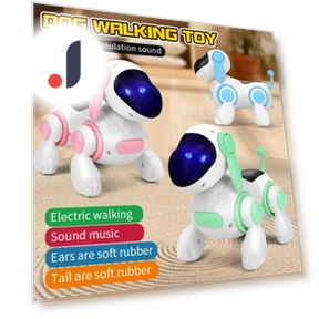 LED Smart Dog Toy — Interactive Animal Companions, Ziguiyuan