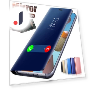Luxury Smart Mirror Flip Cover — Screen Protectors, CH