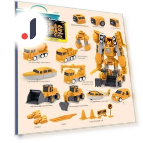 Magnetic Deformation Robot — Construction Kits, ZhenDuo Toy