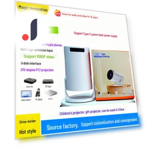Mini 1080p Android Smart WiFi Projector — Home Theater Projectors, ElectroCN