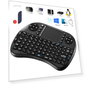 Mini Wireless Keyboard Remote Control Air Mouse Touchpad — Keyboards, Factory Discount Outlet