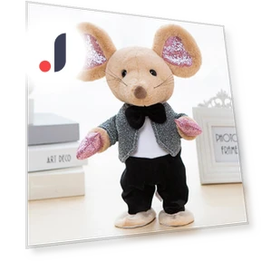 Musical Dancing Talking Electronic Plush Mouse Robot — Interactive, Bai Fen Bai Toys