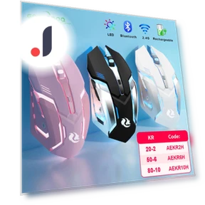Rechargeable Wireless Gaming Mouse — Mouse Pads, WORX
