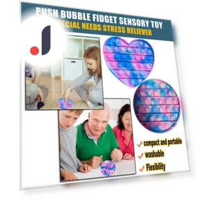 Sensory Bubble Toy — Blocks, rookiea