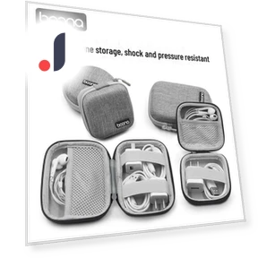 Shockproof EVA Bluetooth Headset Storage Case — Storage, Smarter than future