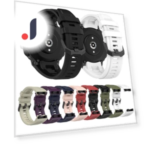 Silicone Watch Strap — Smartwatch Straps, bushoukeji01