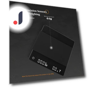 Smart Coffee Scale with Timer — Precision Weighing Solutions, HOME-Auto-001