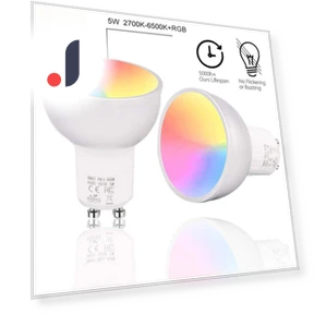 Smart LED Bulbs GU10 WiFi RGBW — LED, VIGO