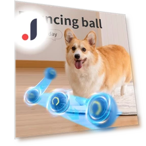 Smart Rolling Ball Toy for Pets — Interactive Animal Companions, YJMP