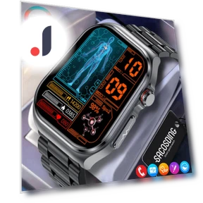 Smart Watch with ECG, Blood Pressure, and Blood Oxygen Monitoring — Smartwatches, SACOSDING