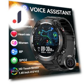 Smart Watch with GPS and Compass — Smartwatches, SACOSDING