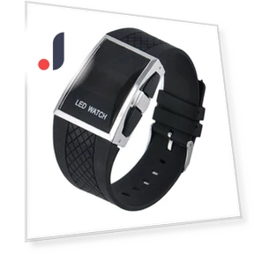 Unisex Smart Square Case LED Digital Display Sports Wristwatch — Wearable Accessories, Zoeneed