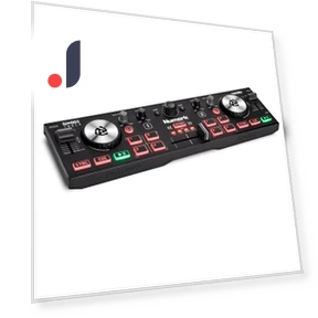 USB 2 Deck Touch Sensor Wheel DJ Controller — Controllers, Numark