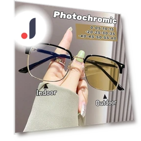 Vintage Square Smart Photochromic Glasses — Smart Glasses, Wipon