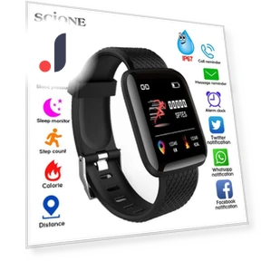 Waterproof Fitness Tracker Smartwatch — Wearable Accessories, SCIONE