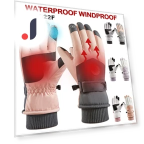 Winter Warm Windproof Waterproof Touchscreen Thermal Gloves — Gloves & Mittens, Gift World