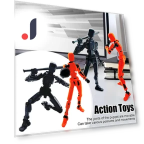3D Printed Titan Robot Mobile Doll Set — Collectible Statues, Salted Chicken