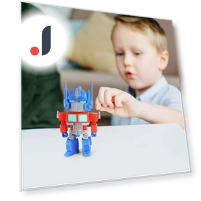 3D-printed toy robot model — Dolls & Figures, Excellent stuff