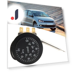Adjustable Control Switch Thermostat Controller Probe — Air Temperature, Car Interior
