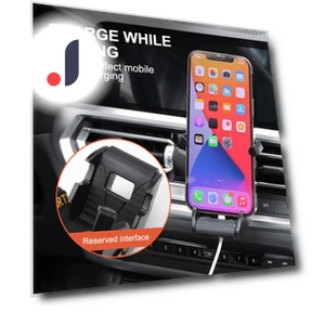 Car Phone Holder Racing Seat Shape Mount Stand — Dashboard Installation Kits, RuJia Home Decor