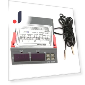 Dual Display Dual Sensor NTC Digital Temperature Thermostat Controller — Climate Control Devices, Neoglint