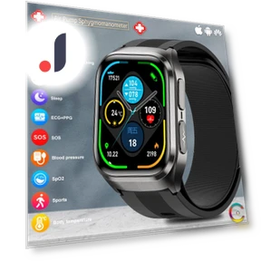 ECG+PPG Smart Watch with Blood Pressure Detection — Smartwatches, SACOSDING