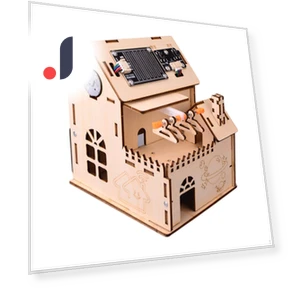 Educational Smart Home Wooden Kit — Construction Kits, Love DIY