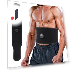 Electric Abdominal Slimming Belt — Waist Trimmers, Cozy Cottage-Relax