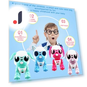 Electronic Smart Robot Dog — Interactive Animal Companions, Ice Beauty