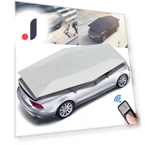 Fully Automatic Car Tent — Full Car, Rustic Elegance House