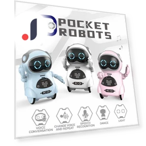 Interactive Talking Pocket Robot — Interactive, Oran Sky