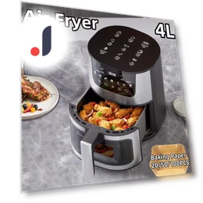 Large Capacity Intelligent Air Fryer — Air Fryers, DC-HOME Textile