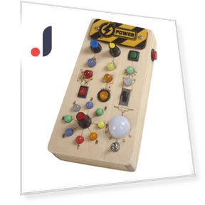 Light up Busy Board Sensory Travel Toy — Infant & Early Childhood Playthings, ludatrade