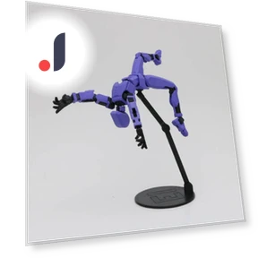Mobile Doll Stand — Display Stands, Salted Chicken