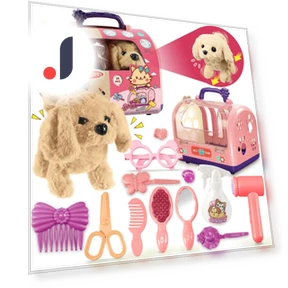 Plush Robot Dog Electronic Toy — Interactive Learning Devices, Zen Picks - Japan Product select -